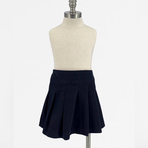 🎀 Children’s Place Girls Navy Blue Uniform Skirt Skort Size 6 - Picture 1 of 7